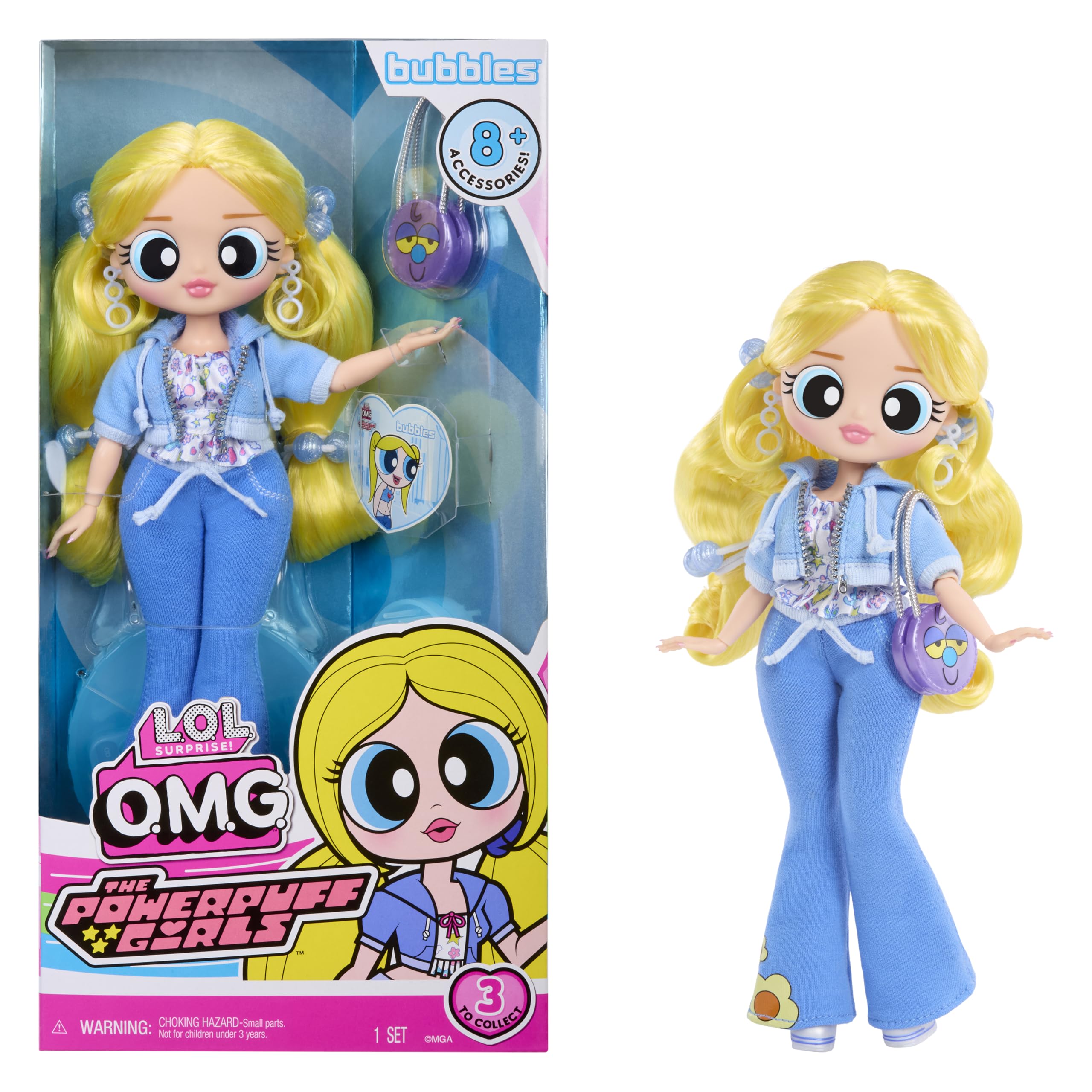 LOL OMG パワーパフガールズ 2体セット Boneca L.O.L. Surprise OMG Meninas Super-Poderosas - Lindinha